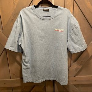 Balenciaga Political Campaign T-shirt